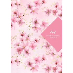   TOPTIMER Tanári zsebkönyv, 2026/2027 tanév, A5, heti, TOPTIMER, "Cseresznye"