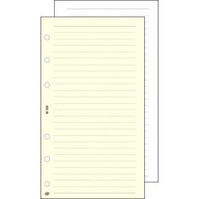   SATURNUS Kalendárium betét, jegyzetlap, "S", vonalas, SATURNUS, chamois