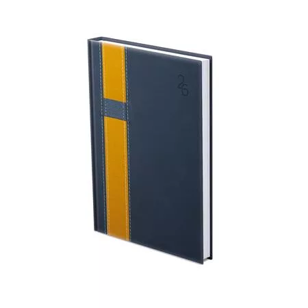 TOPTIMER Naptár, tervező, B6, heti, TOPTIMER "Vario", kék-sárga