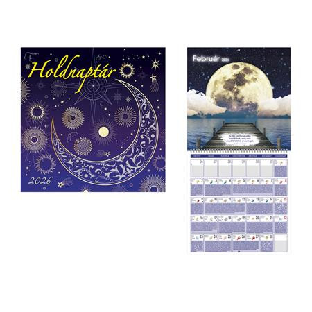 TOPTIMER Naptár, fali, TOPTIMER, "Holdnaptár"