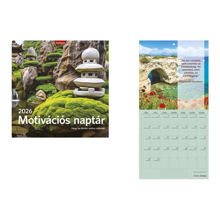 TOPTIMER Naptár, fali, TOPTIMER, "Motivációs"