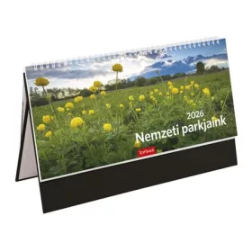   TOPTIMER Naptár, asztali, álló, TOPTIMER, "Nemzeti Park"