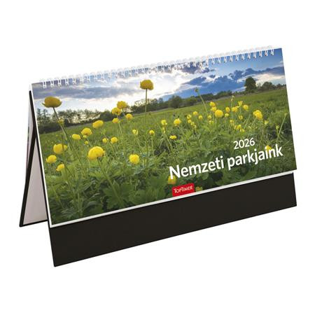 TOPTIMER Naptár, asztali, álló, TOPTIMER, "Nemzeti Park"