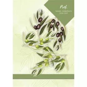   TOPTIMER Tanári zsebkönyv, 2026/2027 tanév, A5, heti, TOPTIMER, "Olíva"