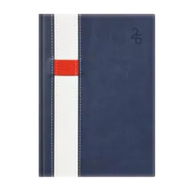   TOPTIMER Naptár, tervező, B5, heti, TOPTIMER "Vario", kék-fehér