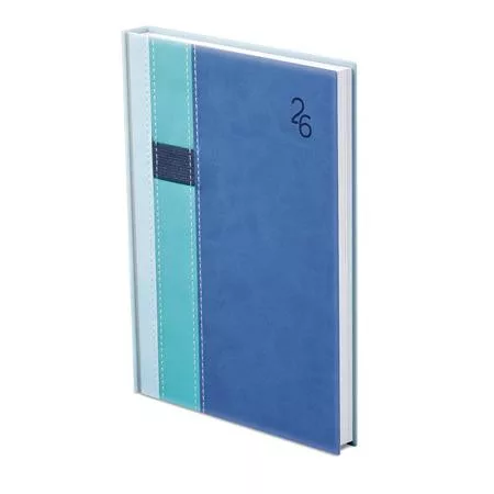 TOPTIMER Naptár, tervező, B5, heti, TOPTIMER "Vario", kék-türkiz