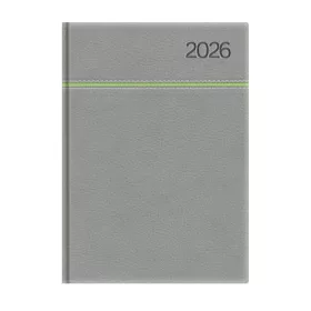   TOPTIMER Naptár, tervező, B5, heti, TOPTIMER, "Young", szürke-zöld