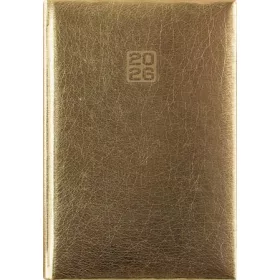   DAYLINER Naptár, tervező, A5, heti, DAYLINER, "Mirror", arany