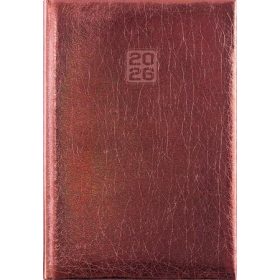   DAYLINER Naptár, tervező, B6, heti, DAYLINER, "Mirror", bronz