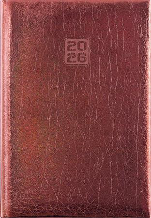 DAYLINER Naptár, tervező, B6, heti, DAYLINER, "Mirror", bronz
