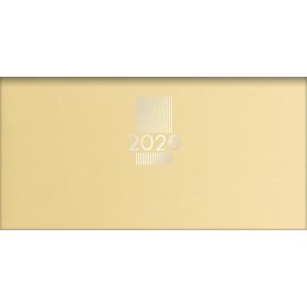   DAYLINER Zsebnaptár, fekvő elrendezésű, DAYLINER, "MyPastel", sárga