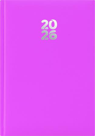 DAYLINER Naptár, tervező, A5, heti, DAYLINER, "Pannon", fuchsia