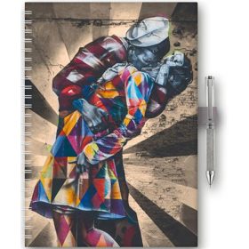   DAYLINER Naptár, tervező, A5, heti, DAYLINER, "InSpiral", graffiti