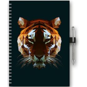   DAYLINER Naptár, tervező, A5, heti, DAYLINER, "InSpiral", tiger