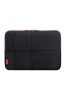 SAMSONITE Notebook tok, 14,1", SAMSONITE "Airglow Sleeves", fekete-piros