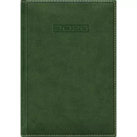   DAYLINER Naptár, tervező, B5, heti, DAYLINER "Sherwood", zöld
