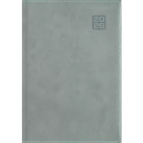   DAYLINER Naptár, tervező, B5, heti, DAYLINER "Square", szürkéskék
