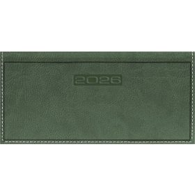   DAYLINER Zsebnaptár, fekvő elrendezésű, DAYLINER, "Sherwood", zöld