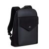 RIVACASE Notebook hátizsák, 14", RIVACASE "Cardiff Canvas 8524", fekete