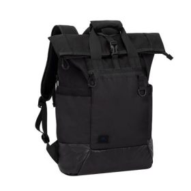   RIVACASE Notebook hátizsák, 15,6", rolltop, 25L, RIVACASE "5321 Dijon", fekete