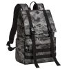 RIVACASE Notebook hátizsák, 15,6", rolltop, 15L, RIVACASE "7621 Sherwood", szürke-terepminta