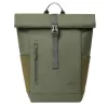 RIVACASE Notebook hátizsák, 14", 17L, rolltop, RIVACASE "Eden ECO 7826", olivazöld