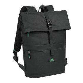   RIVACASE Notebook hátizsák, 15,6", rolltop, 15L, RIVACASE "Gremio ECO 5567", fekete
