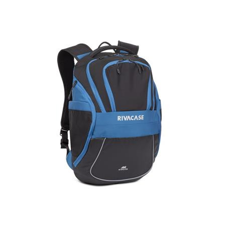 RIVACASE Notebook hátizsák, 15,6", 20L, RIVACASE "5225 Mercantour", fekete-kék