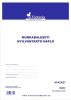 VICTORIA PAPER Nyomtatvány, munkabaleseti nyilvántartó napló, 32 oldal,  A4, VICTORIA PAPER, 10 tömb/csomag