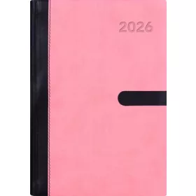   DAYLINER Naptár, tervező, A5, napi, DAYLINER, "Winner", pink