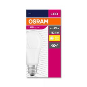   OSRAM LED izzó, E27, gömb, A60, 13W, 1521lm, 2700K (MF), OSRAM "Value"