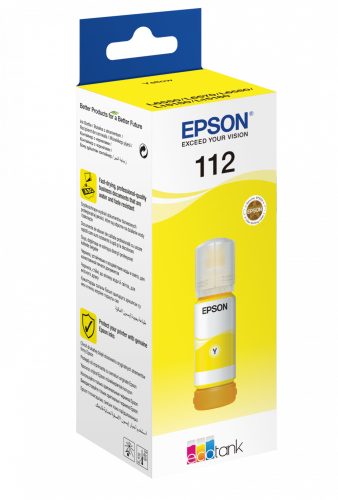 Epson T06C4 (112) sárga eredeti tinta