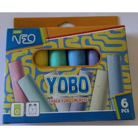 Aszfaltkréta Junior 6 db/doboz