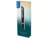 PILOT Golyóstoll, 0,32 mm, nyomógombos, fekete tolltest, PILOT "Acro 1000", kék