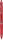 PILOT Golyóstoll, 0,25 mm, nyomógombos, PILOT "Acroball", piros