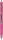 PILOT Golyóstoll, 0,25 mm, nyomógombos, PILOT "Acroball", rózsaszín