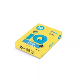   Másolópapír, színes, A4, 160g. IQ Color CY39 250ív/csomag, kanárisárga