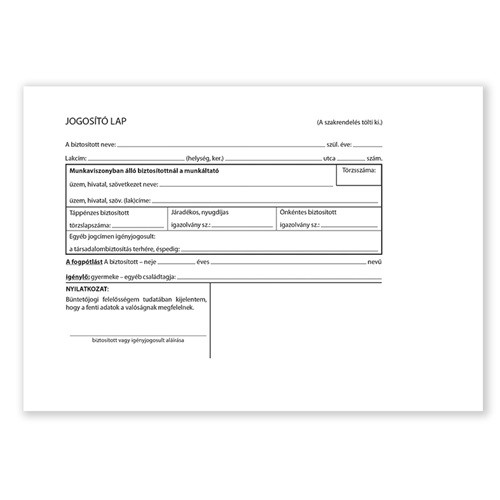 Fogászati munkalap lemezes fogpótláshoz 50x3 lapos tömb A5 fekvő