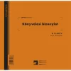 Könyvelési bizonylat két értékkel 50x2 lapos tömb 16 soros 203x198 mm