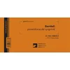 Bevételi pénztárbizonylat nyugtával 25x3 lapos tömb 203x102 mm