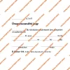 Üvegvisszaváltó jegy 100 lapos tömb 105x70 mm