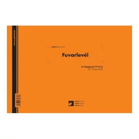 Fuvarlevél 50x3 lapos tömb A/4 fekvő