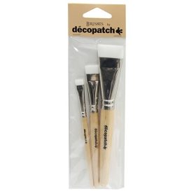   Kreatív ecsetkészlet Clairefontaine Décopatch 3 db/csomag nylon