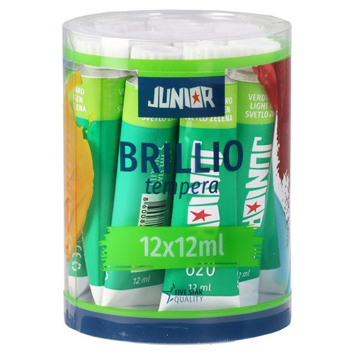 Tempera Brillio Junior 12 ml világoszöld