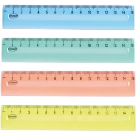 Vonalzó Centrum egyenes 15 cm csomagolt