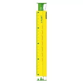 Vonalzó 20 cm ceruzával és hegyezővel