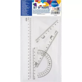 Vonalzó Centrum 4 db-os klt. 20 cm-es vonalzóval