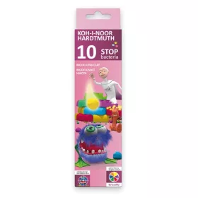   Gyurma Koh-i-noor színes 200g 10 db-os antibakteriális 131810