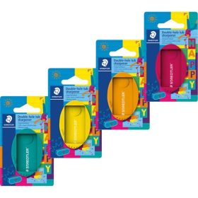   Hegyező Staedtler Happy 2 lyukú műanyag bliszteres vegyes színek