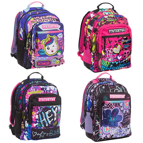 Hátitáska Mitama NEW PLUS többféle mintában